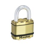 Master lock cadenas excell 2 pcs laiton massif 52 mm m5beurd
