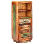 vidaXL Buffet 45x32x110 cm Bois de récupération massif