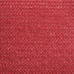 vidaXL Voile d'ombrage 160 g/m² Rouge 3x4x5 m PEHD
