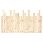 vidaXL Tête de lit murale 146 5x3x80 cm Bois massif de pin