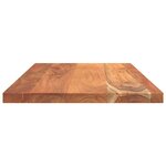 vidaXL Dessus de table 100x60x2 5cm rectangulaire bois massif d'acacia