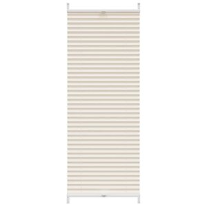 vidaXL Store plissé 60x125 cm Crème