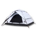 vidaXL Tente de camping à dôme 4 personnes libération rapide