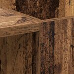 vidaXL Meuble à vinyles Bois Ancien 121 x 38 x 48 cm Bois d'ingénierie