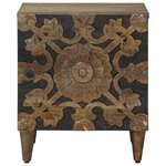 vidaXL Cabinet de chevet Marron 40 x 33 5 x 46 cm