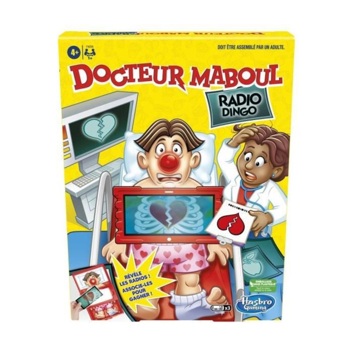 DOCTEUR MABOUL - Radio Dingo - Jeu de plateau pour enfants, des 4 ans - La  Poste
