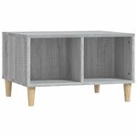 vidaXL Table basse Sonoma gris 60x50x36 5 cm Bois d'ingénierie