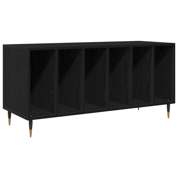 Meuble de rangement vidaXL Chêne noir 100x38x48 cm Bois d'ingénierie
