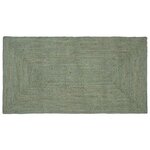 vidaXL Tapis de surface Rectangulaire Vert olive 80 x 150 cm Jute
