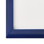 vidaXL Collage de cadres photo 3 Pièces de table Bleu 15x21 cm MDF