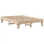 vidaXL Cadre de lit sans matelas 150x200 cm bois de pin massif