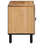 vidaXL Meuble TV 105x33x46 cm Bois massif de manguier