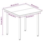 vidaXL Ensemble à manger de jardin coussins 3 Pièces Résine tressée Verre