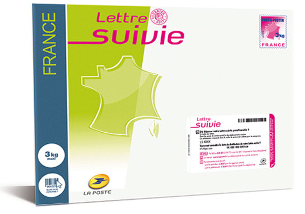 Prêt-à-Poster - Lettre Suivie - 3kg - Unité