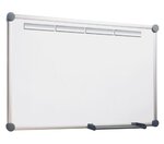 Tableau blanc 2000 MAULpro 90x120 complet PLUS Gris MAUL