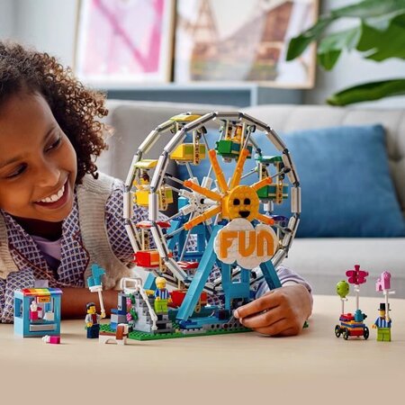 Lego 31119 creator 3-en-1 la grande roue avec petites voitures