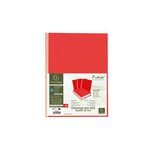 Paquet De 25 Chemises Dos Toilé Forever® 320g/m2 - 24x32cm - Rouge - Exacompta