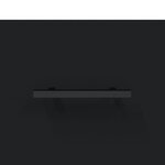 vidaXL Table de chevet noir 40x40x66 cm bois d'ingénierie