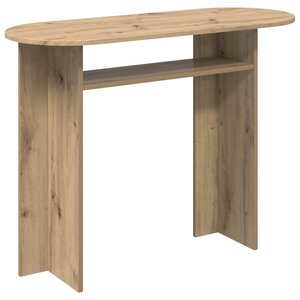 vidaXL Table console Chêne artisanal 100 x 39 5 x 75 cm
