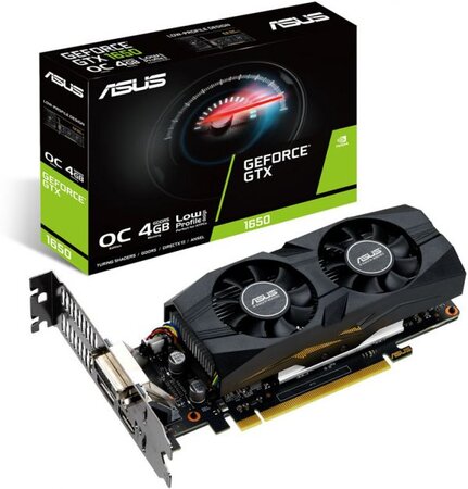 Asus gtx1650-o4g-lp-brk nvidia geforce gtx 1650 4 go gddr5