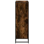 vidaXL Bibliothèque chêne fumé 60x35x107 5 cm bois d'ingénierie