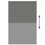 vidaXL Store enrouleur occultant largeur du tissu 156 6 cm polyester