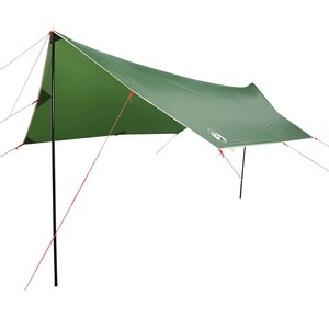 vidaXL Bâche de camping vert 460x305x210 cm imperméable