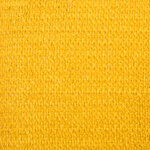 vidaXL Voile d'ombrage 160 g/m² rectangulaire jaune 3 5x5 m PEHD