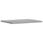 vidaXL Étagères murales 4 Pièces sonoma gris 40x30x1 5 cm bois ingénierie