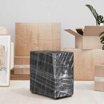 vidaXL Film étirable 2 Pièces transparent 23 μm 50 cm x 150 m