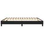 vidaXL Cadre de lit sans matelas noir 160x200 cm similicuir