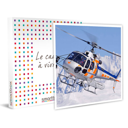 Smartbox - coffret cadeau - 20 minutes de survol du mont-blanc en hélicoptère depuis les arcs 1950
