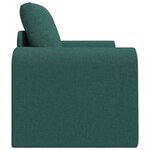vidaXL Canapé-Lit Vert foncé 98 x 71 x 83 cm Velours