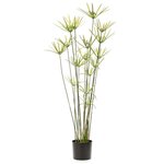 Emerald cyperus artificiel vert 120 cm en pot