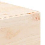 vidaXL Table de chevet avec tiroir 2 Pièces Marron 42 x 32 5 x 40 cm