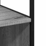 vidaXL Armoire de salle de bain sonoma gris 35x37 5x166 cm