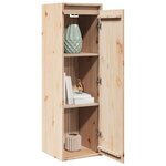 vidaXL Armoire murale 30x30x100 cm Bois de pin massif