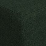 vidaXL Canapé-lit pliable 90 x 63 x 45 cm Vert foncé