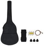 vidaXL Ensemble de guitare classique débutants et enfants 8Pièces 3/4 36"