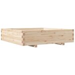 vidaXL Jardinière 100x100x26 5 cm bois de pin massif