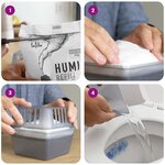 vidaXL Absorbeurs d'humidité avec sacs de recharge 4 Pièces 900 g
