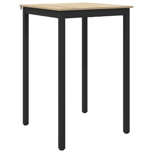 vidaXL Table de salle à manger / Table de repas Bois d'ingénierie