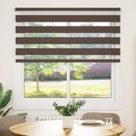 Store enrouleur tamisant 140 x 175 cm marron