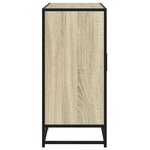 vidaXL Buffet chêne sonoma 92x35x76 cm bois d'ingénierie