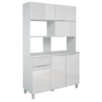 Buffet de cuisine contemporain - 120 x 46 5