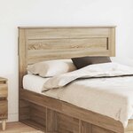 vidaXL Tête de lit Chêne Sonoma 120 cm Bois d'ingénierie