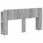 vidaXL Cabinet de Tête de Lit Sonoma gris Bois d'ingénierie