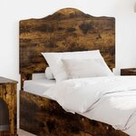 vidaXL Tête de lit Chêne fumé 100 cm Bois d'ingénierie