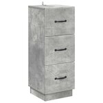 vidaXL Armoire à tiroirs 33 x 34 5 x 87 cm Bois d'ingénierie