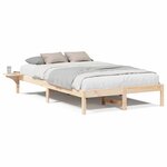 vidaXL Cadre de lit Marron Marron